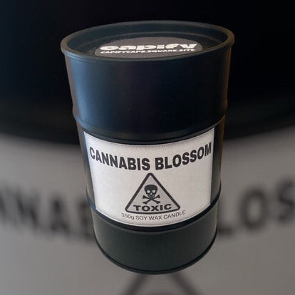 *Clearance* CANNABIS BLOSOM 350G CANDLE