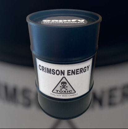 *Clearance* CRIMSON ENERGY 350G CANDLE